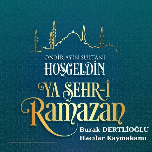 Hoş Geldin Ya Şehr-i Ramazan